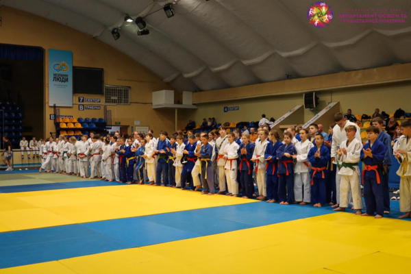 Майже 200 юних спортсменів з’їхалися до Черкас на всеукраїнський турнір із дзюдо пам’яті Ігоря Момота