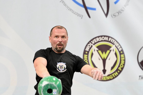 Ветеран із Черкас став триразовим чемпіоном Європи з гирьового спорту