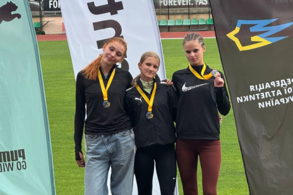 Черкащанки привезли дві нагороди з чемпіонату України з легкої атлетики