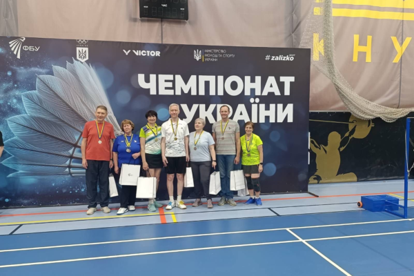 Черкащанка стала дворазовою призеркою чемпіонату України з бадмінтону
