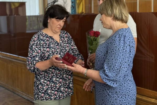На Черкащині родинам двох полеглих воїнів вручили державні нагороди