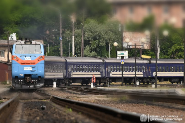 З 28 червня із Черкас до Чернівців запустять прямий потяг