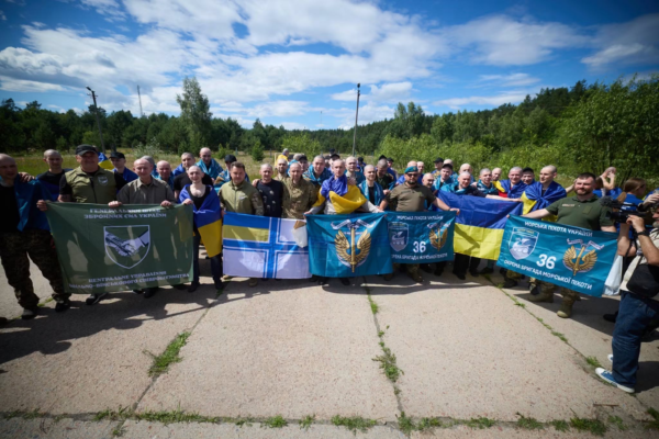 Після російського полону додому повернувся захисник із Черкащини Андрій Мурзак