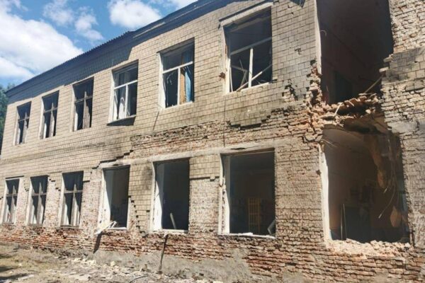 На Черкащині через падіння ворожого дрона пошкоджено ліцей