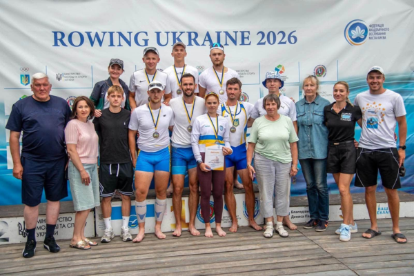 Черкаські веслувальники вибороли дев’ять медалей на чемпіонаті України