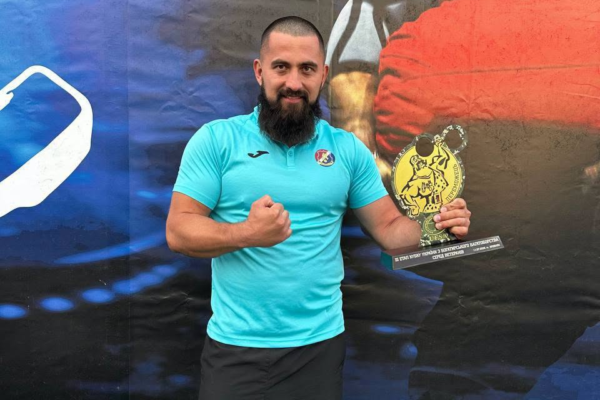 Ветеран із Черкас виборов «золото» на Кубку України з богатирського багатоборства