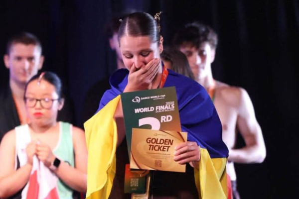 Танцівниця з Умані стала бронзовою призеркою Чемпіонату світу
