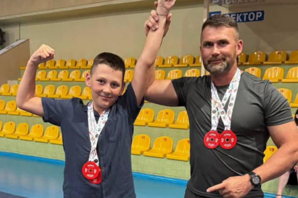 Черкаський ветеран і його син стали чемпіонами Кубка Черкаських богатирів