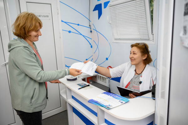 Понад 220 жителів Канівської громади безкоштовно пройшли онкологічні обстеження в межах проєкту «Подбай про своє здоров’я»