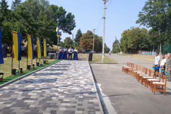 На Звенигородщині відкрили Алею Слави на честь загиблих захисників