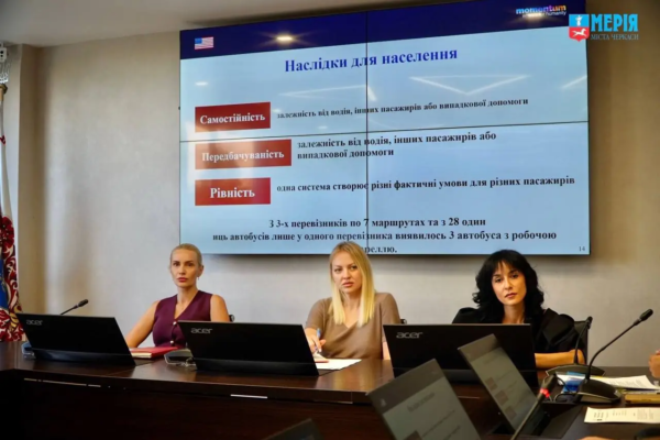 65% зупинок доступні без перешкод: У Черкасах перевірили доступність громадського транспорту
