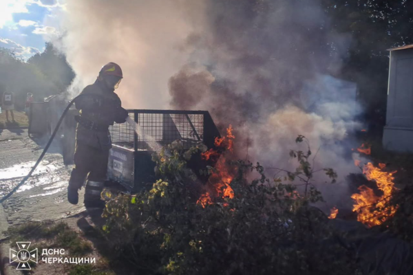 За добу на Черкащині спалахнули 19 пожеж, постраждала жінка (ФОТО)