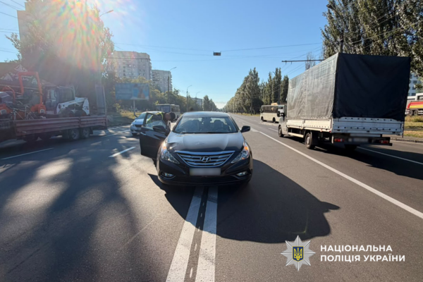 У Черкасах водій збив жінку, яка переходила пішохідний перехід