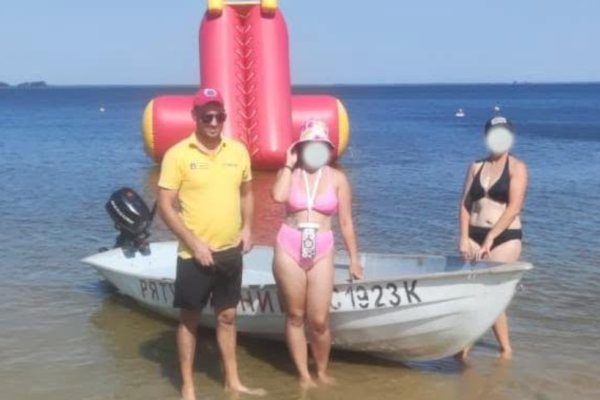У Черкасах двох жінок на SUP-дошках віднесло вітром від берега