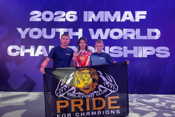 Двоє юних спортсменів зі Сміли вибороли медалі чемпіонату світу з ММА в ОАЕ
