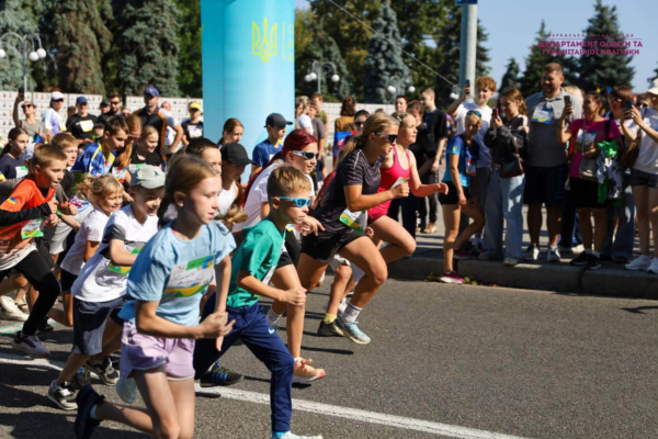 У Черкасах влаштували забіг на честь полеглих захисників України