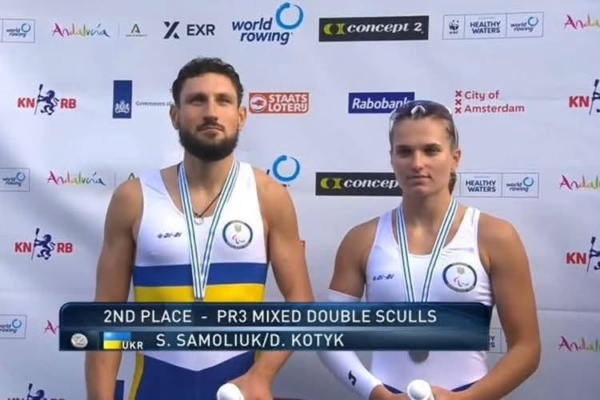 Черкаська спортсменка здобула срібло на етапі Кубка світу з паралімпійського веслування