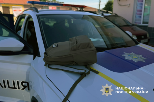 В Умані чоловік вихопив у жінки рюкзак і намагався втекти, його затримали