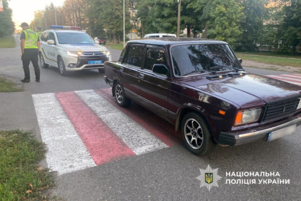 У Смілі водій ВАЗ наїхав на жінку на пішохідному переході