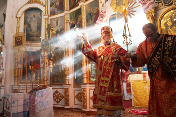 Митрополит Іоан відвідав старовинний храм 18 століття у Корсунь-Шевченківському