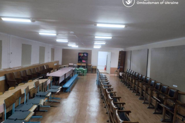 У двох укриттях Іркліївського ліцею провели перевірку, в одному знайшли недоліки