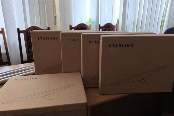 Калинопільська громада на Черкащині передала військовим п’ять Starlink